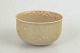 John Andersson for Höganäs, bowl.Thrown stoneware bowl with a rounded form and a slightly ...