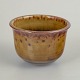 John Andersson for Höganäs, bowl.Thrown stoneware bowl with a gently flared rim and a warm ...