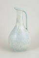 Gunnar Nylund for Rörstrand, pitcher.Elegant and well-balanced stoneware pitcher with a soft, ...