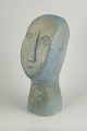 European studio ceramicist, sculpture.Unique, hand-built stoneware sculpture with a stylised ...