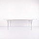 Super Ellipse Dining Table - Model B614 - White Laminate ...