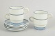 Stig Lindberg for Gustavsberg, coffee set.Set of four coffee cups with matching saucers in ...