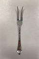 O.V. Mogensen Antik Rokoko Silver Plated Meat ForkMeasure 23,3 cm / 9.17 inch