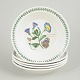 Portmeirion England, set of 5 deep plates.Set of 5 deep faience plates by Portmeirion, ...
