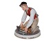 Bing & Grondahl overglaze figurine, "Lille Klaus" after the Hans Christian Andersen ...