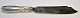 Georg Jensen cactus layer cake knife with steel, 20th century. Copenhagen, Denmark. Stamped. L.: ...