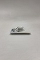 Royal Copenhagen Art Nouveau Top for Ink Blotter Cradle No. 53/926. Motif with white rose. ...