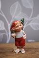 Royal Copenhagen Pixie in porcelain, no.765 - Boy with Christmas tree. Height: 7cm. Is in fine ...