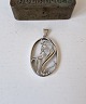 Hugo Green silver pendant decorated with lily of the valley Stamp: H.Gr - 830s Dimensions ...