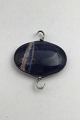 Georg Jensen Sterling Silver Torun Stone No 203AMeasures 3 cm x 4.3 cm (1.18 inch x 1.69 ...