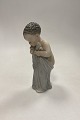 Royal Copenhagen Art Nouveau Figurine of Naked Baby in cloth No. 3505Measures 23cm / 9.06 ...