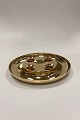 Georg Jensen Advent Candleholder. Wreath in gilded brass with removable candle holders. Design: ...