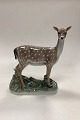 Royal Copenhagen Figurine - Fallow Deer Doe No. 465. Designed by Nanna Broendum. Measures 27 ...