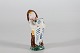Aluminia Child Welfare Figurine"Skovserdreng" - Boy with fish 1946Designed by Herluf ...