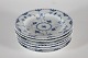 Royal Copenhagen Blue Fluted Full LaceDinner plate no. 1/1084 Diameter ca 25 ...