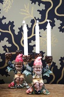 Christmas candlesticks
