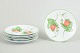 Bill Goldsmith for Limoges, Fraise, set of 6 plates.