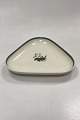 Royal Copenhagen Quaking Grass Triangular Dish No. 884/9721Measures 22,7 cm / 8.94 inch