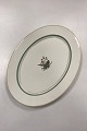 Royal Copenhagen Quaking Grass Oval Platter No 884/9585Slight wear on gold edgeMeasures 40 ...