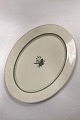 Royal Copenhagen Quaking Grass Large Oval Platter No 884/9592Slight wear on gold ...