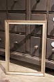 Antique 19th century wooden frame with  old silver plating and a really nice patina. (with glass)56.5x41.2cm...