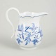 Meissen, Blue Onion creamer.Classic porcelain creamer decorated in underglaze blue with the ...