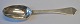 Johannes Isachsen Lindschou (? - 1745) Holstebro, Denmark: Rococo silver dining spoon. With ...