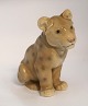 Bing & Grondahl. Lion cub. Model 1923. Height 15 cm. (1 quality)