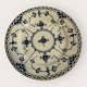 Royal Copenhagen, Blue Fluted, Half Lace, Cake Plate #1/575, 16cm in diameter, 3rd grade / ...