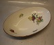 2 pcs in stock039 Oval cake dish 24 cm Bing and Grondahl Saxon Flower on Cream porcelain ...