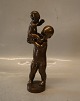 No. 8 Playing Children Bronze 23 cm L. Rasmussen