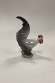 Royal Copenhagen Figurine of Rooster No. 1025. Designed by Chr. Thomsen. Measures 18 cm x 14 ...
