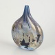 Mdina Glass, art glass vase.Organically shaped art glass vase in heavy, hand-blown glass with ...
