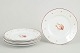Arabia, Orient, set of 6 small lunch plates.Small plates in glazed earthenware with a ...