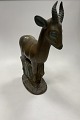 Axel Salto Stoneware Figurine of Deer from Carl Haliers ...