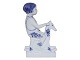 Royal Copenhagen Blue Flower, rare boy on rocking horse figurine.Decoration number ...