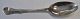 Niels Pihl (ca. 1745 - 1796) Copenhagen, Denmark: Rococo silver spoon, Stamped 1778. With rococo ...