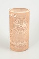 Olle Andersson for Rörstrand, vase, model “Sarek”.Cylindrical stoneware vase with a matte, ...