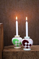 Christmas candlesticks