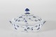 Royal Copenhagen Blue Fluted Antique lidded bowl 1/2068with stamp from the period ...