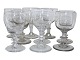HolmegaardLarge port wine glasses form early 20th. century