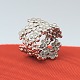Ole Lynggaard gold jewelry.Ole Lynggaard Elderflower ring of 14k white gold. Set with 12 ...