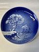 Christmas plate Desiree Denmark 1978The old oak's last dreamOld Copenhagen blueHans ...