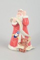 Royal Copenhagen, Rare Santa Claus figurine.Decorative Santa Claus figurine in hand-painted ...