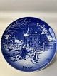 Christmas plate Desiree Denmark 1995Everything in its right placeOld Copenhagen blueHans ...