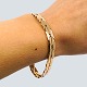 Søren Einar Jensen; Bracelet in 14k gold. Clasp and two safety catches. L. 18.5 cm. W. 0.6 cm. ...