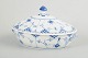 Royal Copenhagen Blue Fluted Half Lace, lidded tureen.