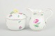 Herend, sugar bowl and creamer.Set consisting of a lidded sugar bowl and creamer in ...