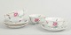 Herend, set of four teacups with saucers.Set consisting of four hand-painted teacups with ...