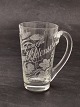 Beer mug with handle H. 13.5 cm. Bryggeriet Odense Happy New Year 1905 item no. 632408